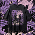 WARLOCK (Amethyst) — Oversized Vintage-Wash Tee