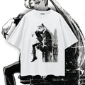 REQUIEM (Bone) — Oversized Vintage-Wash Tee