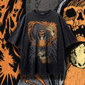 GRIMOIRE (Ember) — Oversized Vintage-Wash Tee