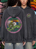 SLUMBER — Oversized Vintage-Wash Hoodie