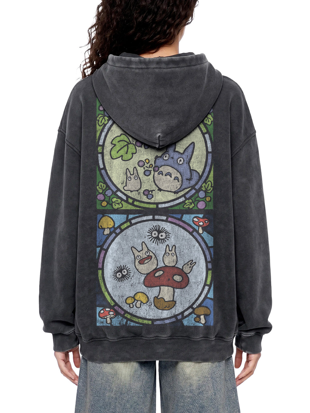GROVE  — Oversized Vintage-Wash Hoodie