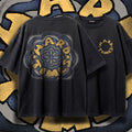 HARD TIMES (Regalia) — Oversized Vintage-Wash Tee