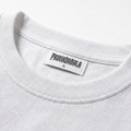 BALLET (Rose & Crimson) — Oversized Vintage-Wash Tee White