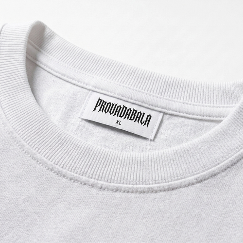 BALLET (Rose & Crimson) — Oversized Vintage-Wash Tee White