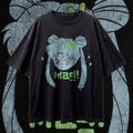 "MAD!" Vintage Anime Graphic Tee - Cyber Mint