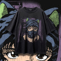 FERAL (Frost) — Oversized Vintage-Wash Tee