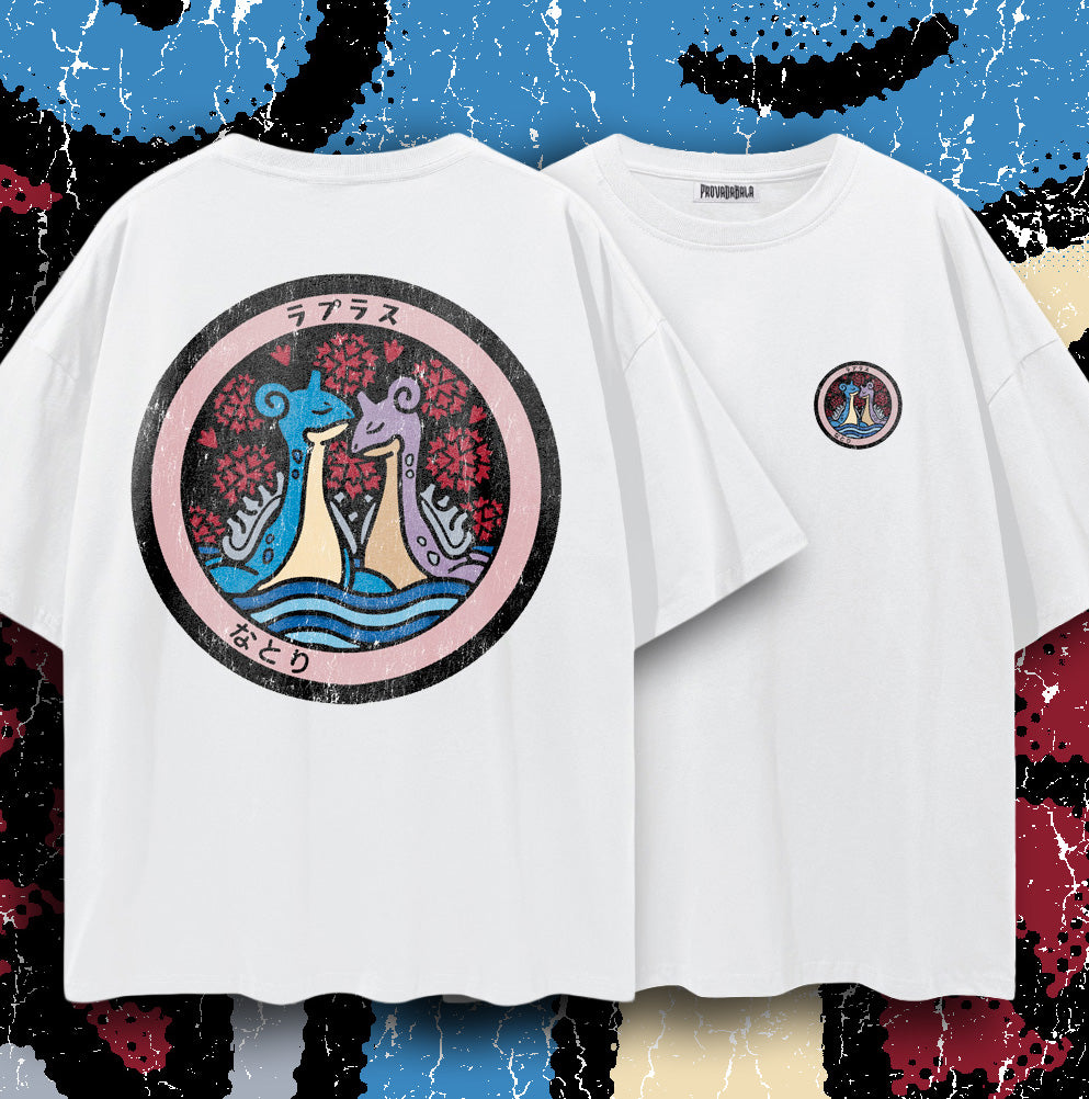 DEVOTION — Oversized Vintage-Wash Tee White