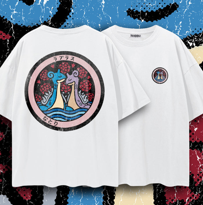 DEVOTION — Oversized Vintage-Wash Tee White