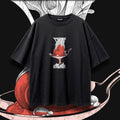 DISSOLVE (Ember) — Oversized Vintage-Wash Tee
