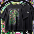 COVEN  — Oversized Vintage-Wash Tee Black