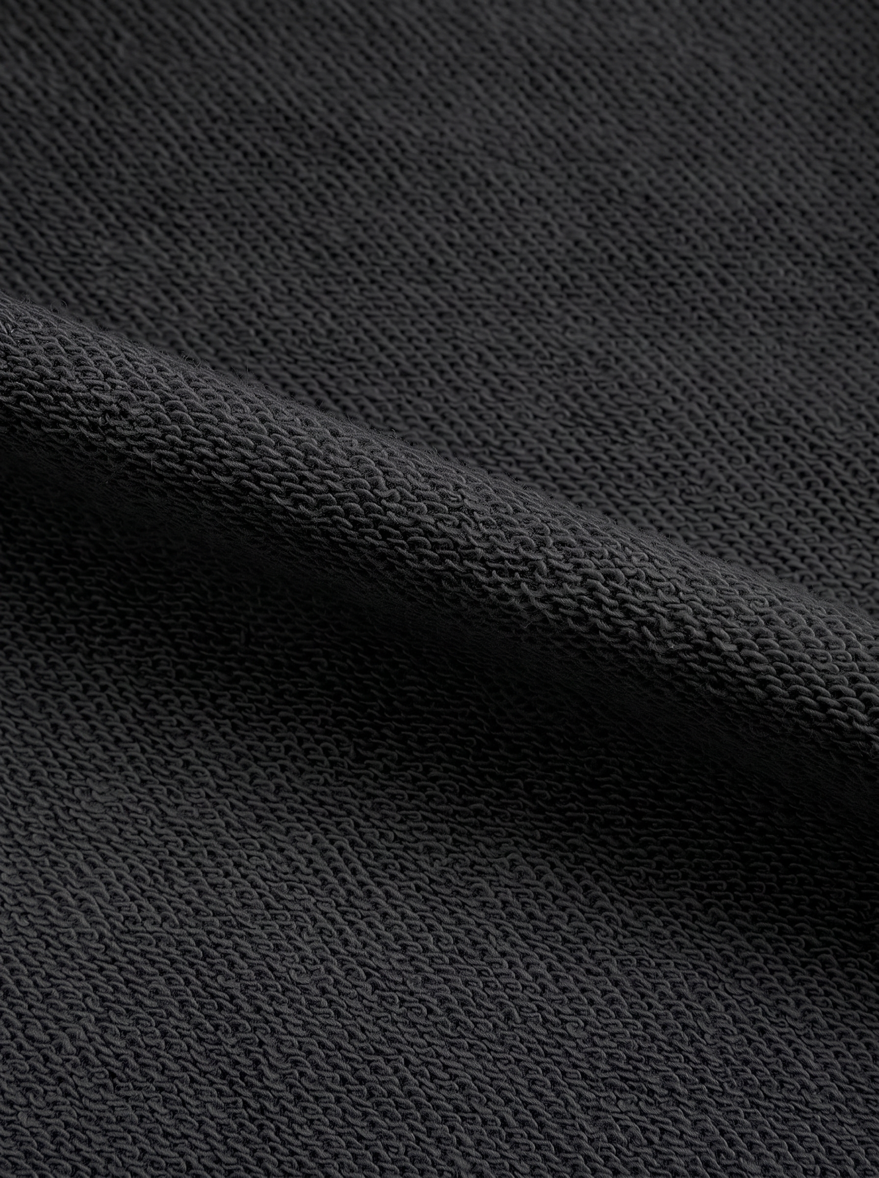 ENNUI — Oversized Vintage-Wash Sweatshirt Black