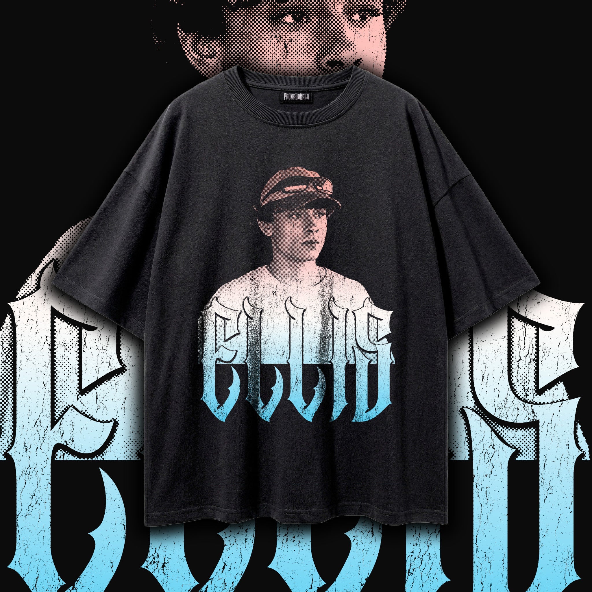 STERLING POINT ELLIS (Ember) — Oversized Vintage-Wash Tee