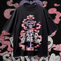 "DEAD SCREAM" Vintage Graphic Tee - Pastel Mist