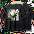 OMEN  — Oversized Vintage-Wash Tee Black