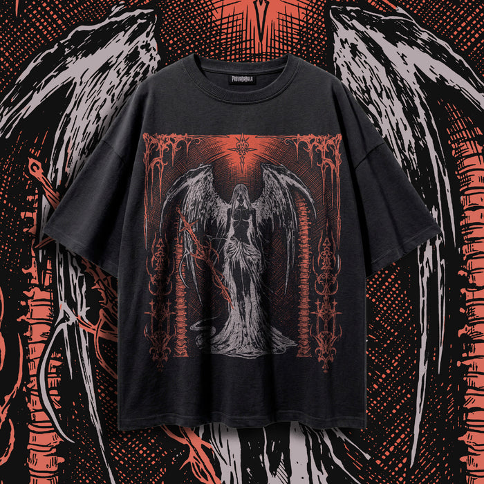 SERAPH (Ember) — Oversized Vintage-Wash Tee