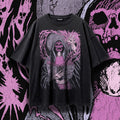 GRIMOIRE (Venom) — Oversized Vintage-Wash Tee