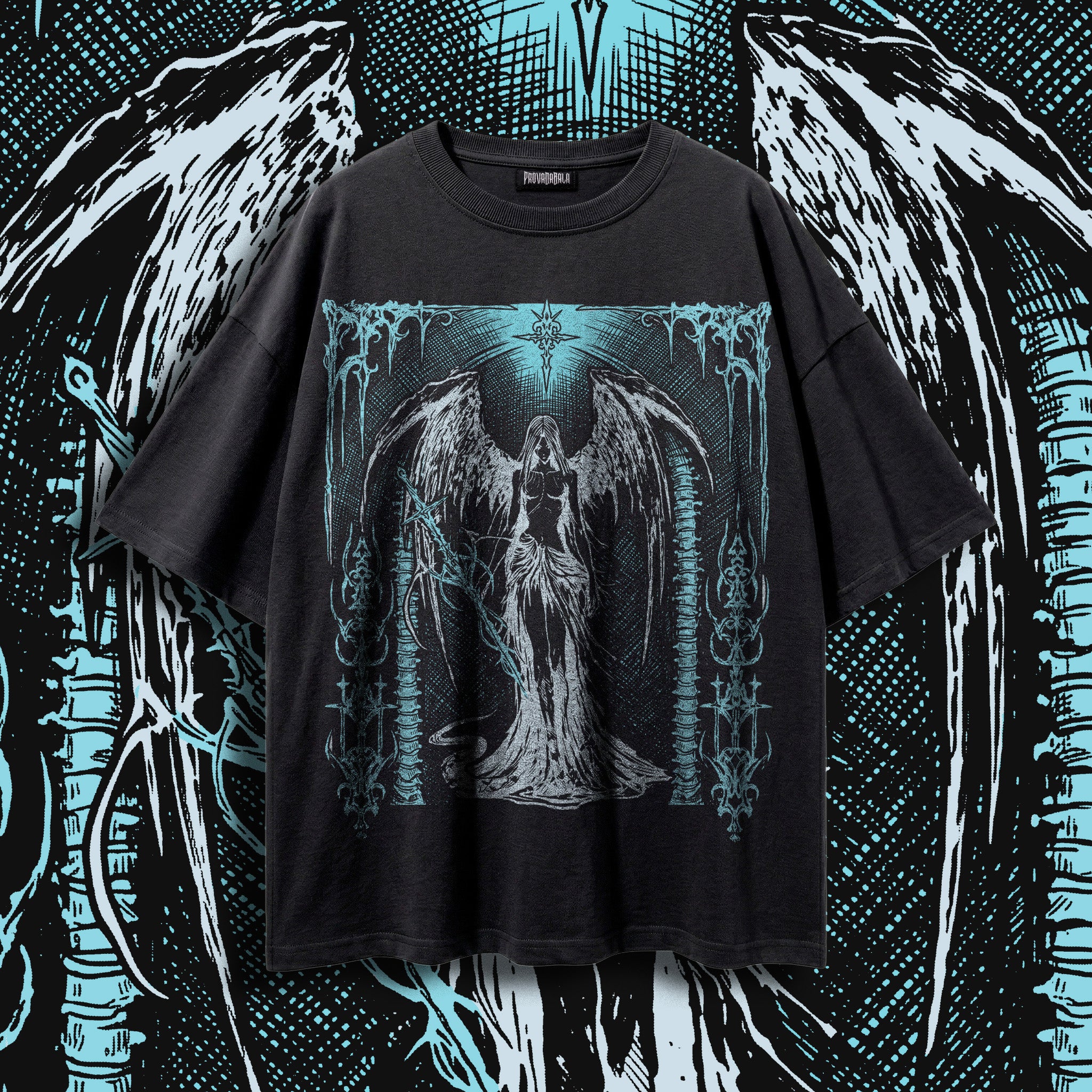 SERAPH (Hemlock) — Oversized Vintage-Wash Tee