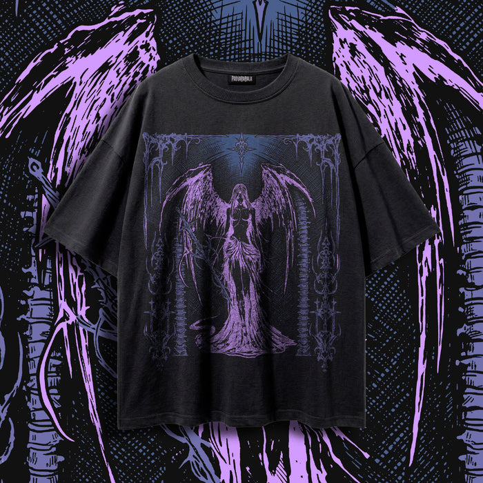 SERAPH (Nightshade) — Oversized Vintage-Wash Tee