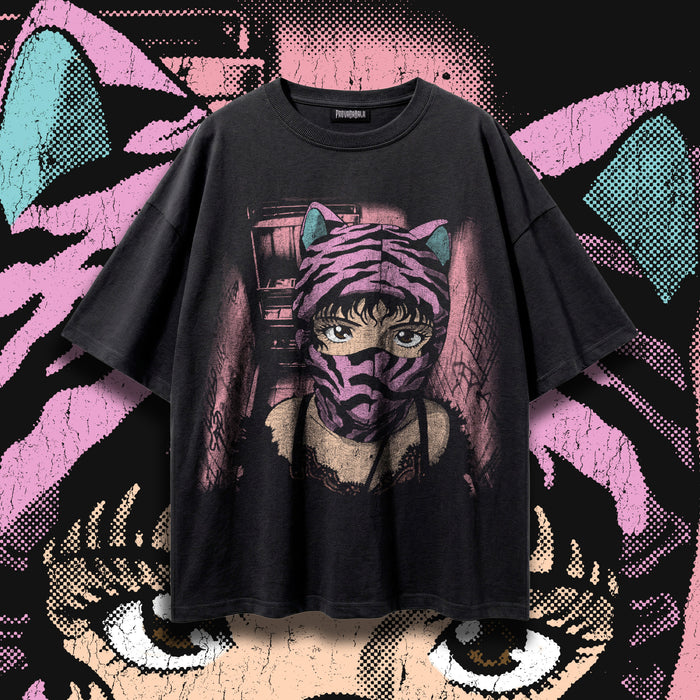FERAL (Venom) — Oversized Vintage-Wash Tee