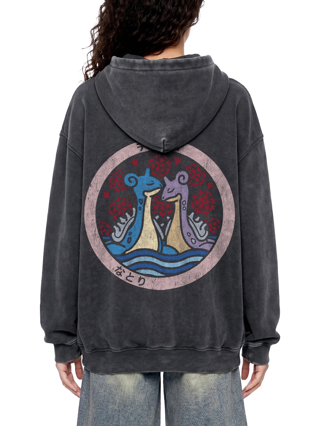DEVOTION — Oversized Vintage-Wash Hoodie