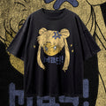 "MAD!" Vintage Anime Graphic Tee - Classic Gold