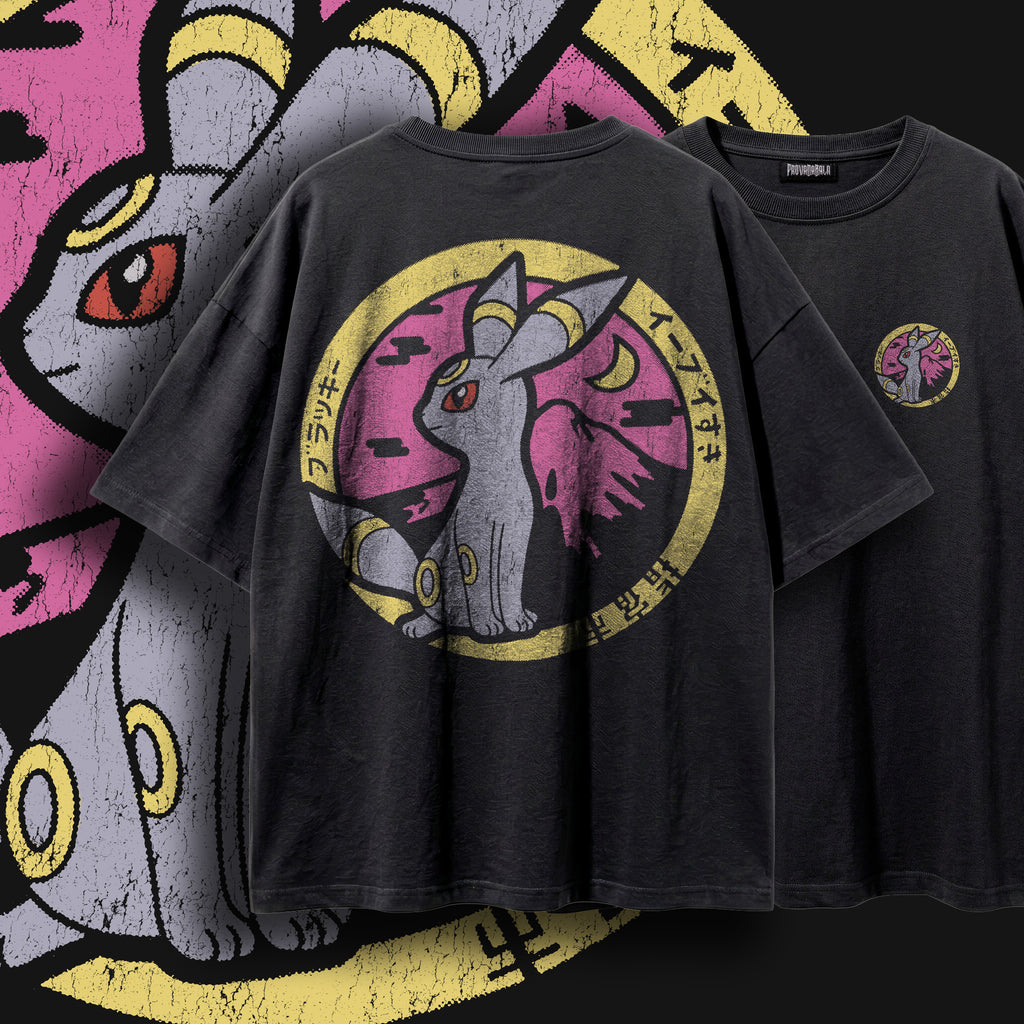 ECLIPSE  — Oversized Vintage-Wash Tee