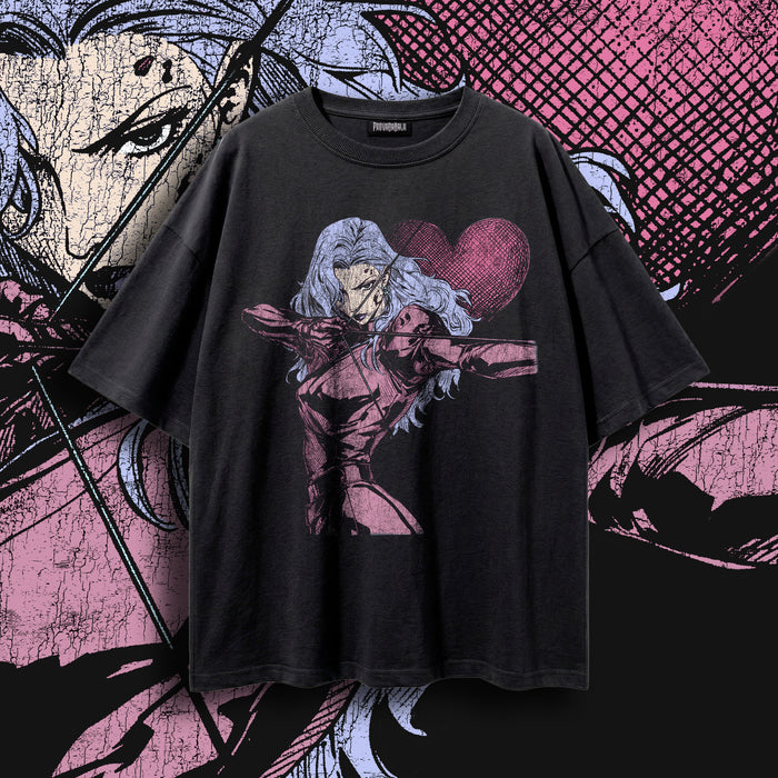 EROS (BLUSH) — Oversized Vintage-Wash Tee