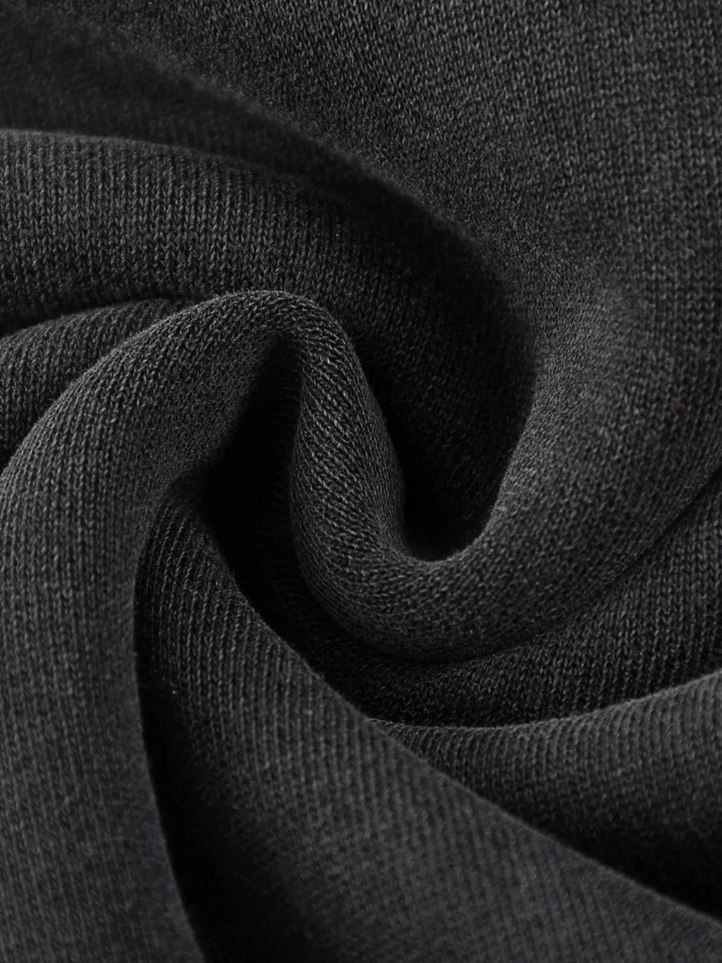 VESPER  — Oversized Vintage-Wash Hoodie Black