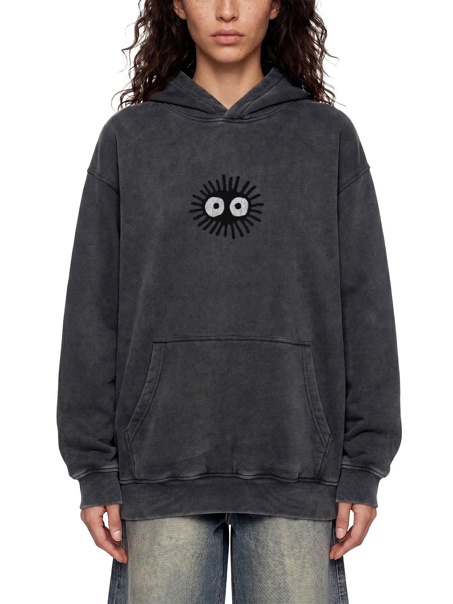 GROVE  — Oversized Vintage-Wash Hoodie