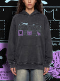 HOW TO DRAW A CAT (Nightshade) — Oversized Vintage-Wash Hoodie