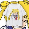 TANTRUM  — Oversized Vintage-Wash Tee White