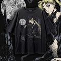 "GOTHIC MOONLIGHT" Vintage Graphic Tee - Blond & Eclipse